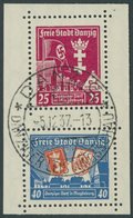 FREIE STADT DANZIG 274/5X O, 1937, Danziger Dorf, Wz. 3X, Pracht, Gepr. Gruber, Mi. 57.- - Otros & Sin Clasificación