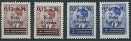 KOTOR 7-10 **, 1944, Boka Kotorska, Postfrischer Prachtsatz, Kurzbefund Kleymann, Mi. 240.- - Besetzungen 1938-45