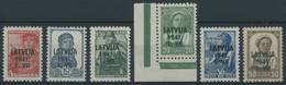 LETTLAND 1-6 **, 1941, Freimarken, Postfrischer Prachtsatz, Mi. 100.- - Ocupación 1938 – 45