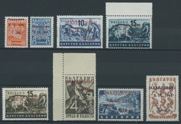 MAKEDONIEN 1-8 **, 1944, Freimarken, Postfrischer Prachtsatz, Fotobefund Kleymann, Mi. 350.- - Ocupación 1938 – 45