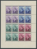 SERBIEN 82-85 **, 1942, Für Die Armen Im Zusammendruckbogen, Postfrisch, Pracht - Besetzungen 1938-45