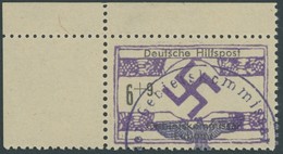 UKRAINE 8 O, 1944, 6 Pf. Luboml Aus Der Linken Oberen Bogenecke, Pracht, Gepr. Zirath, Mi. (150.-) - Besetzungen 1938-45