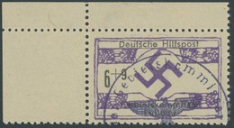 UKRAINE 8 O, 1944, 6 Pf. Luboml Aus Der Linken Oberen Bogenecke, Pracht, Gepr. Zirath, Mi. (150.-) - Bezetting 1938-45