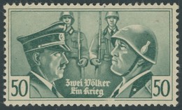PROPAGANDAFÄLSCHUNGEN 50 **, Britische Propagandamarken Für Italien: 1944, 50 C. Hitler/Mussolini, übliche Gummierung, P - Besetzungen 1938-45