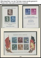 SAMMLUNGEN **, Postfrische Sammlung DDR Von 1953-62 Auf Lindner Falzlosseiten, Ab 1955 In Den Hauptnummern Komplett, Pra - Otros & Sin Clasificación