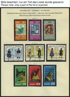 SAMMLUNGEN O, 1960-69, Komplette Teilsammlung DDR, Fast Nur Prachterhaltung - Sonstige & Ohne Zuordnung