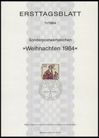 ERSTTAGSBLÄTTER 708-29 BrfStk, 1984, Kompletter Jahrgang, ETB 1 - 11/84, Pracht - Andere & Zonder Classificatie