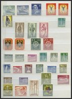 JAHRGÄNGE 126-158 **, 1955/6, 2 Komplette Jahrgänge, Prachterhaltung, Mi. 140.- - Autres & Non Classés