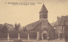 Brussel, Bruxelles, Jette, Grot O.L.V. Van Lourdes, De Kerk (pk64199) - Jette