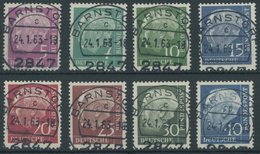 BUNDESREPUBLIK 179-260y O, 1960, Heuss Lumogen, Alle Mit Zentrischen Stempeln BARNSTORF, Prachtsatz, Fotobefund H.D. Sch - Used Stamps