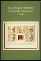 JAHRESZUSAMMENSTELLUNGEN J 10 **, 1982, Jahreszusammenstellung, Postfrisch, Pracht, Mi. 65.- - Sammlungen