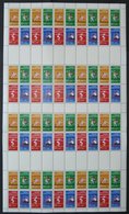 ZUSAMMENDRUCKE MHB 17 **, 1972, Markenheftchenbogen Olympische Sommerspiele, Pracht, Mi. 350.- - Used Stamps