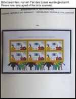 SAMMLUNGEN **, Fast Komplette Postfrische Sammlung Bundesrepublik Von 1957-90 Im Schaubek Album, Dazu 2 Automatenmarkens - Gebraucht