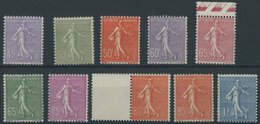 FRANKREICH 159-68 **, 1924, Säerin Mit Sonne, Postfrischer Prachtsatz, Mi. 150.- - Sonstige & Ohne Zuordnung