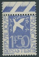 FRANKREICH 291 **, 1934, 1.50 Fr. Friedenstaube, Postfrisch, Pracht, Mi. 100.- - Otros & Sin Clasificación