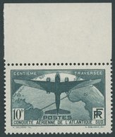 FRANKREICH 327 **, 1936, 10 Fr. Ozeanüberquerung, Pracht, Mi. 650.- - Autres & Non Classés