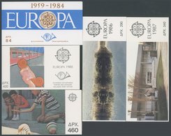 GRIECHENLAND Aus MH 1-12 O, 1984-89, 5 Verschiedene Markenheftchen, Pracht, Mi. 103.- - Sonstige & Ohne Zuordnung