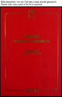 SAMMLUNGEN, LOTS **, 1988-94, 7 Verschiedene Rote Jahrbücher, Dazu Das Olympia-Buch Der Post, Postfrisch, Pracht - Verzamelingen