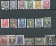 ÖSTERREICH 1867-1918 139-56 **, 1908, Regierungsjubiläum, 2 H. Eckfehler Sonst Postfrischer Prachtsatz, Mi. 1250.- - Used Stamps