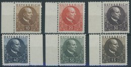 ÖSTERREICH 512-17 **, 1930, Lungenheilstätten, Prachtsatz, Mi. 180.- - Sonstige & Ohne Zuordnung