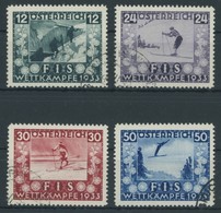 ÖSTERREICH 1918-1938 551-54 O, 1933, FIS I, Prachtsatz - Sonstige & Ohne Zuordnung