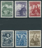 ÖSTERREICH 1918-1938 557-62 *, 1933, Katholikentag, Falzrest, Prachtsatz - Sonstige & Ohne Zuordnung