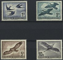 ÖSTERREICH 984-87 **, 1953, Vögel, Prachtsatz, Mi. 350.- - Oblitérés