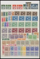 LOTS **, 1945-60, Postfrische Dublettenpartie Österreich, U.a. 4x Mi.Nr. 772-75, 1x 937-40 Und 2x 969, Prachterhaltung,  - Sammlungen
