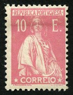 PORTUGAL 297 *, 1924, 10 E. Rosa, Falzrest, Pracht - Gebraucht