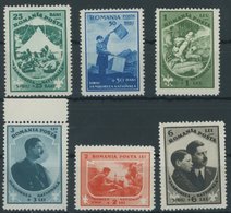 RUMÄNIEN 437-42 **, 1932, Pfadfinderlager Sibiu, Prachtsatz, Mi. 110.- - Otros & Sin Clasificación