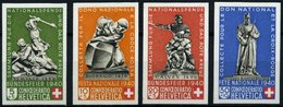SCHWEIZ BUNDESPOST 369-72 **, 1940, Einzelmarken Pro Patria, Prachtsatz, Mi 310.- - Other & Unclassified