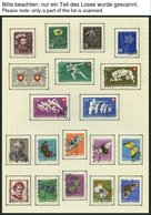 SAMMLUNGEN O, 1946-60, Sauberer Sammlungsteil Mit Vielen Kompletten Ausgaben, Fast Nur Prachterhaltung, Mi. Ca. 800.- - Sammlungen