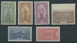 PORTUGIESISCH - INDIEN 371-76 **, 1931, Gedenkausstellung, Gummi Teils Etwas Gebräunt Sonst Postfrischer Prachtsatz - India Portuguesa