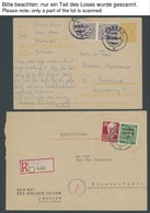 SLG., LOTS DEUTSCHLAND über 90 Belege Nachkriegsdeutschland, Etwas Unterschiedlich, Fundgrube! - Collections