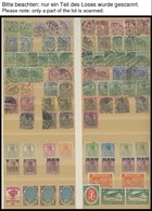 SLG., LOTS DEUTSCHLAND O,*,**,Brief , 1880-1956, Reste Bzw. Dubletten überwiegend Dt. Reich Und Gebiete In 2 Alben, Meis - Sammlungen