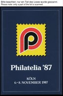 SONSTIGE MOTIVE Philatelia-Hefte 1981-85, Je 2x Und 1x 1987, Pracht - Non Classificati