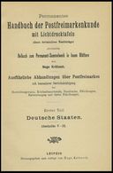 PHIL. LITERATUR Krötzsch-Handbuch Der Postfreimarkenkunde - Abschnitte V-IX, Braunschweig - Lübeck, Mit Lichttafeln I-V  - Philately And Postal History