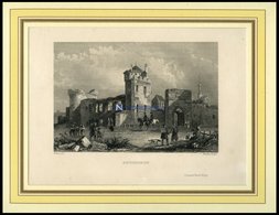 ANDERNACH, Teilansicht, Stahlstich Von Verhas/Winkles Um 1840 - Lithografieën