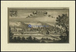 KELHEIM, Gesamtansicht, Kupferstich Von Ertl, 1687 - Lithographien