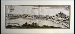 NEUWEDELL/NEUMARKT, Gesamtansicht, Kupferstich Von Merian Um 1645 - Lithographien