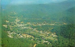 Tennessee Gatlinburg Aerial View - Smokey Mountains