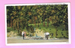 U.S.A. IOWA. CEDAR RAPIDS. ROCK POOL GARDEN BEVER PARK. - Cedar Rapids