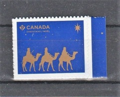 2019 Canada Christmas Noel The Magi Single Stamp From Booklet Right Border MNH - Timbres Seuls