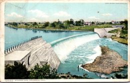 Ohio Columbus Storage Dam 1909 Detroit Publsihing - Columbus