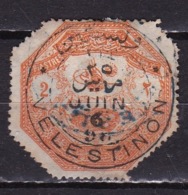 THESSALIA  1898 2 Pi Orange Used VELESTINON By The Turkish Army Of Occupation During The Greek-Turkish War Of 1897 Vl. 4 - Thessalien