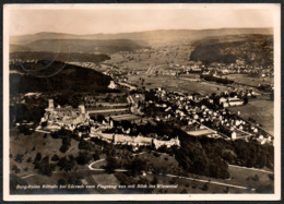 C9557 - Lörrach - Burg Ruine Rötteln - Luftbild Luftaufnahme - Weber & Co - Loerrach