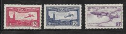 France PA De 1930  N°5 A 7 ,1 Oblitéré Et 2 Neuf * Cote 55,50€ - 1927-1959 Neufs