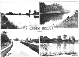 80 SOMME Carte Multivues Aux étangs De Saint CHRIST-BRIOST - Otros Municipios