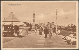 Southsea Esplanade, Hampshire, 1925 - Postcard - Southsea