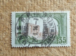 Timbre Tunisie N°37 Oblitération Tunis Chargements Jolie Frappe - Used Stamps